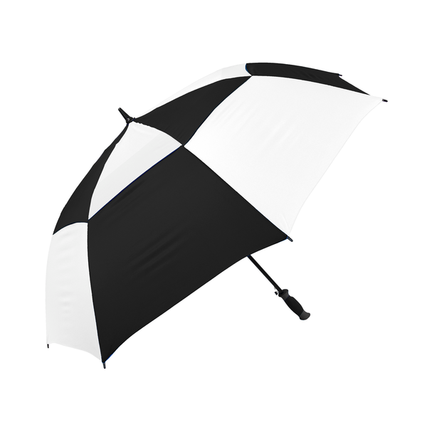 Vented Checkerboard Umbrella, 62" Arc