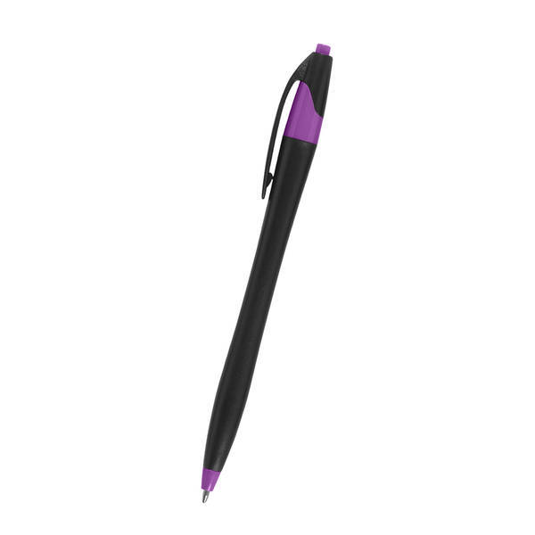 Dart Black Barrel Pen