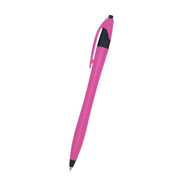 Dart Retractable Colored Barrel Pen
