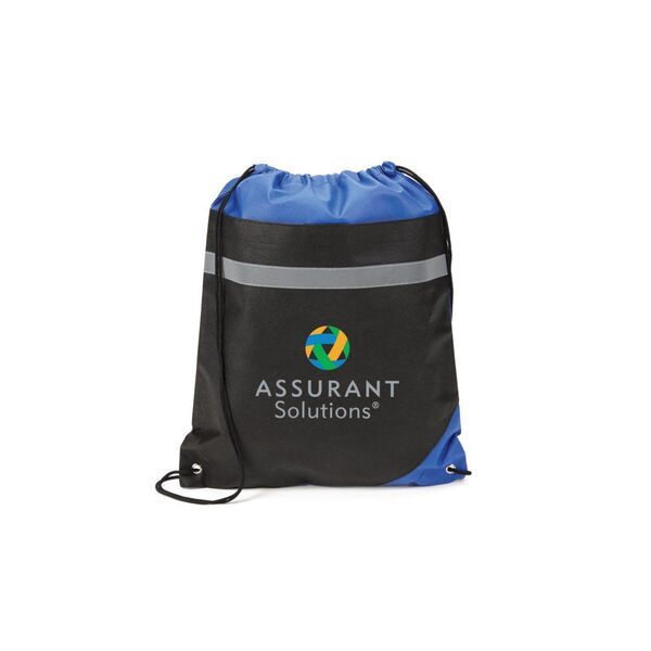 Trailblazer Reflective Non Woven Cinch Bag