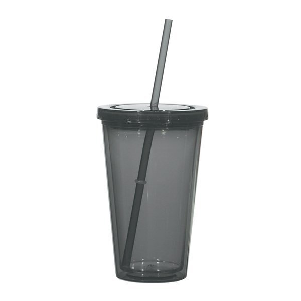 Double Wall Tumbler w/ Gum, 16oz.