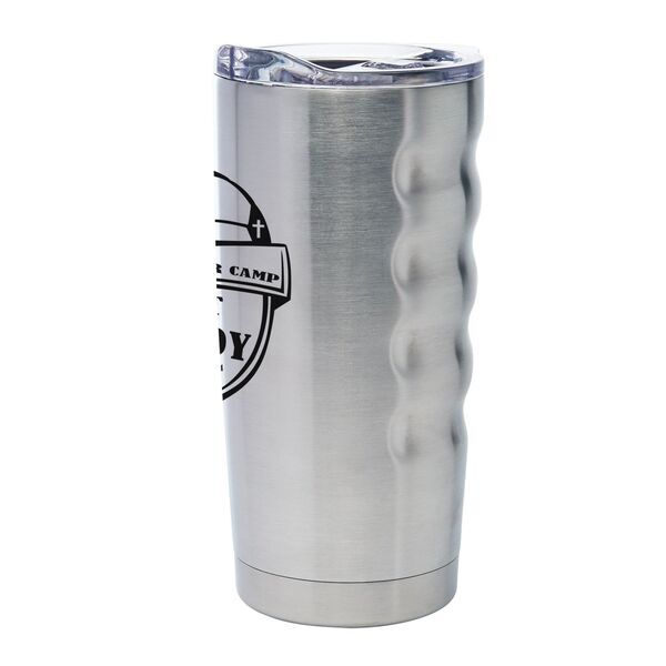Perfect Temp Stainless Steel Grip Vacuum Tumbler, 20oz.