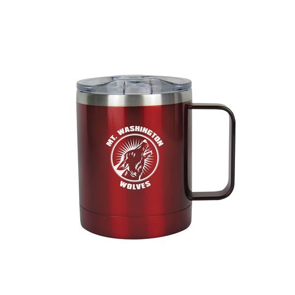 Double Wall Stainless Steel Vacuum Coffee Cup, 11oz.