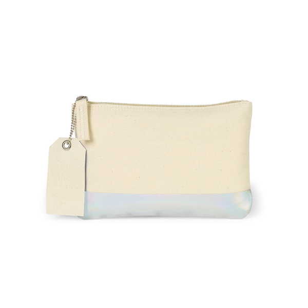 Avery Cotton Zippered Travel Pouch