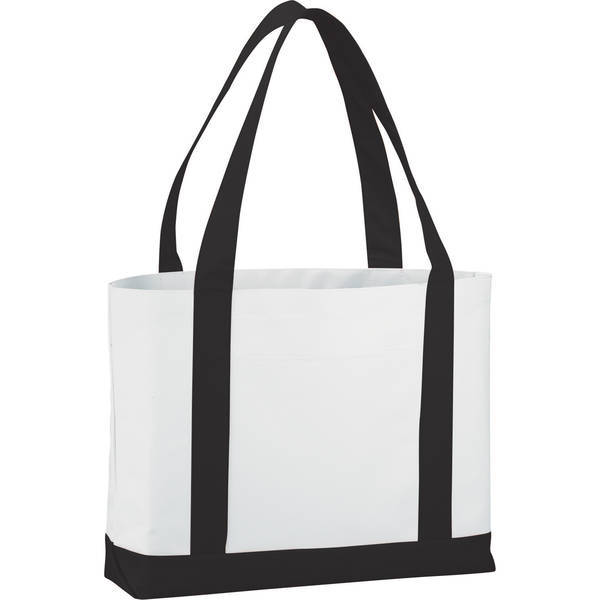 Large Classic Polycanvas Boat Tote
