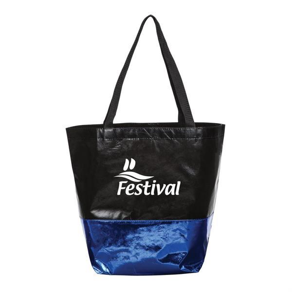 Camden Non Woven Metallic Tote