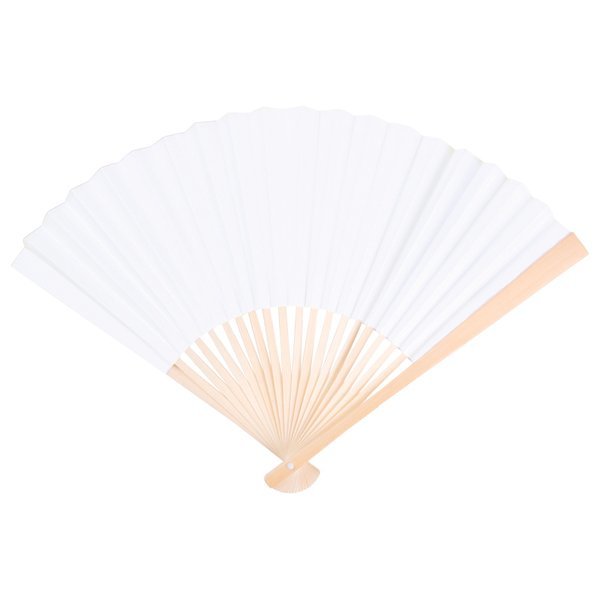 Folding Paper & Bamboo Fan