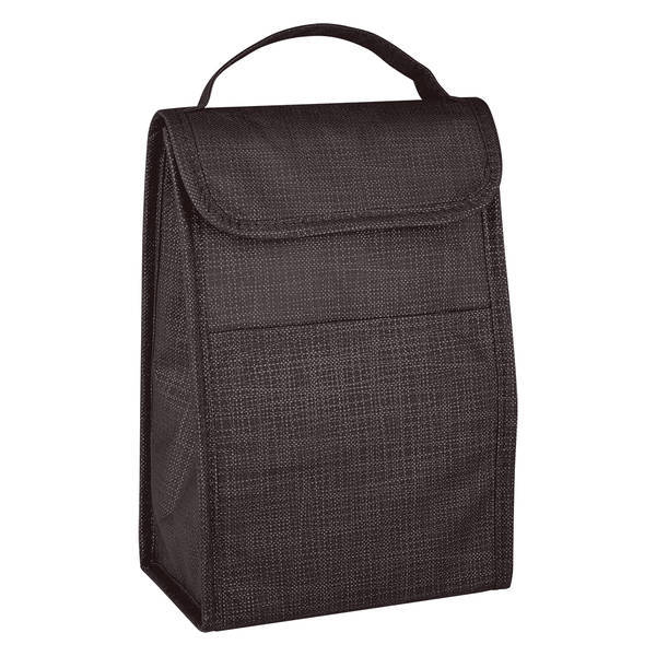 Crosshatch Non-Woven Lunch Bag