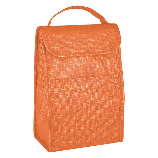 Crosshatch Non-Woven Lunch Bag