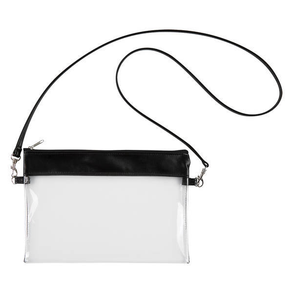 Game Day Clear PVC Wristlet Pouch