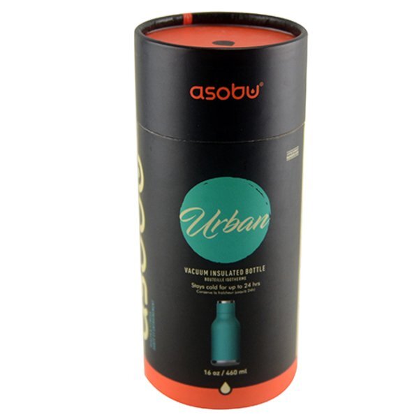 Asobu® Urban Fashion Double Wall Stainless Steel Bottle, 16oz.