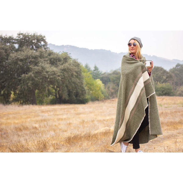 Elliston Wool Blend Blanket