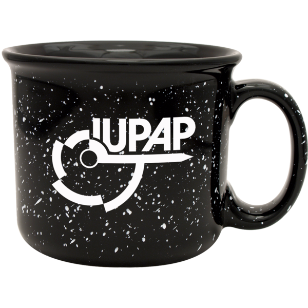 Speckled Ceramic Camper Mug, 14oz.