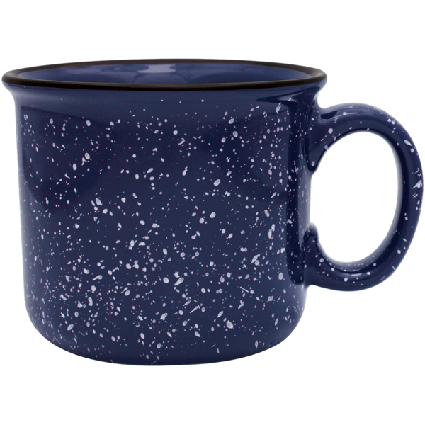 Speckled Ceramic Camper Mug, 14oz.