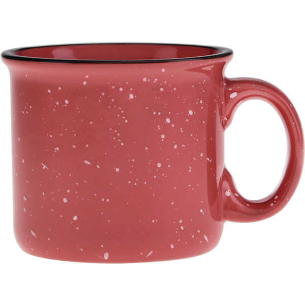 Speckled Ceramic Camper Mug, 14oz.