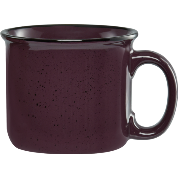 Speckled Ceramic Camper Mug, 14oz.