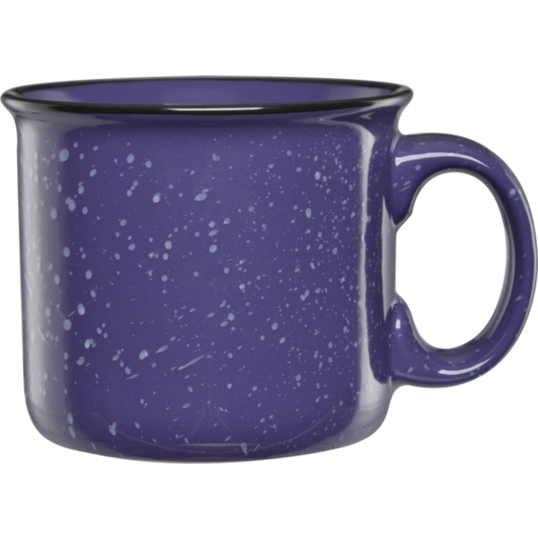 Speckled Ceramic Camper Mug, 14oz.