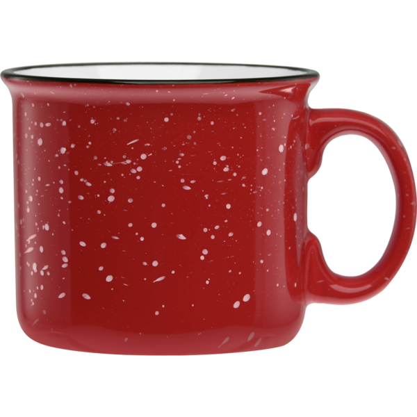 Speckled Ceramic Camper Mug, 14oz.