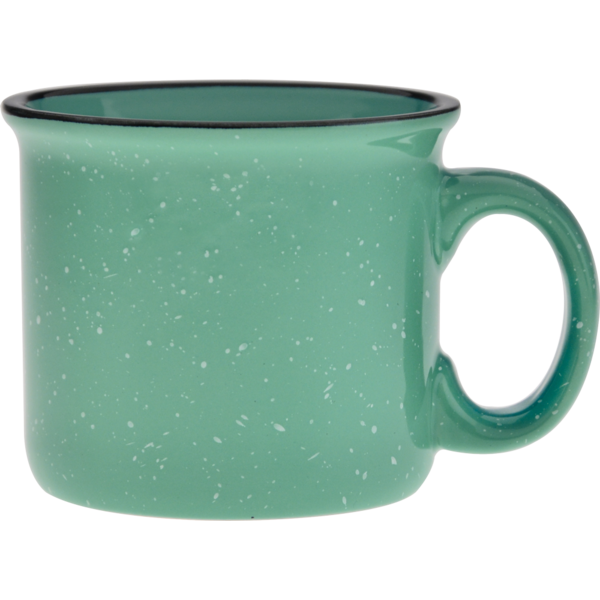 Speckled Ceramic Camper Mug, 14oz.