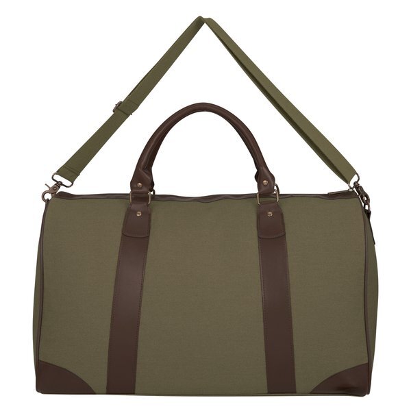 Safari Weekender Cotton Canvas Duffel Bag