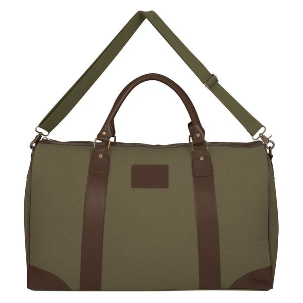 Safari Weekender Cotton Canvas Duffel Bag