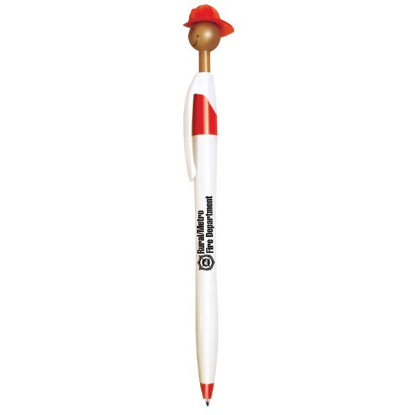 Fireman Hat Smiley Pen