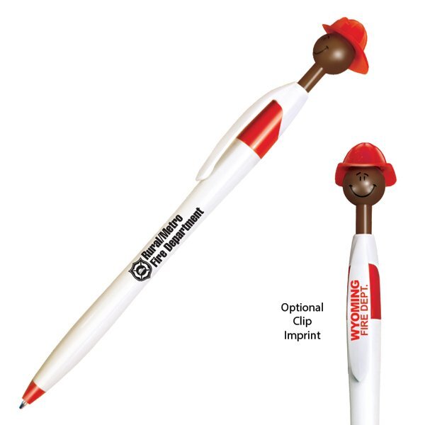 Fireman Hat Smiley Pen