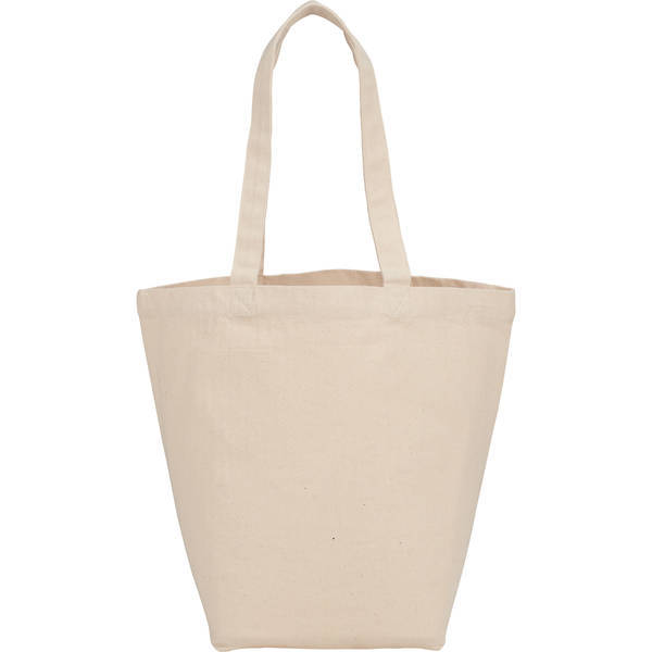 Herringbone 7oz. Cotton Canvas Grocery Tote