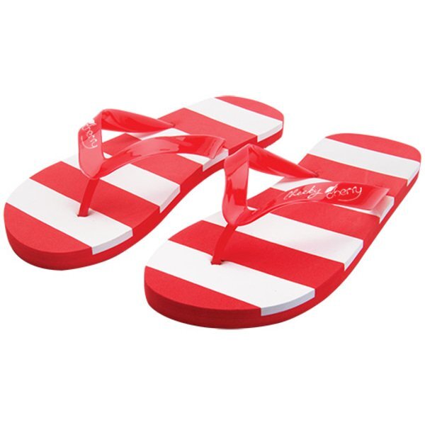 Striped Flip Flops, Adult