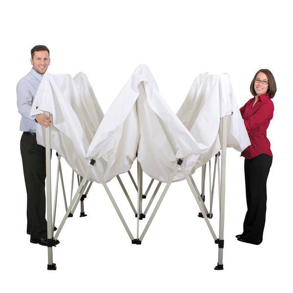 ShowStopper™ Standard 10' Square Event Tent, One Location Full Color Imprint