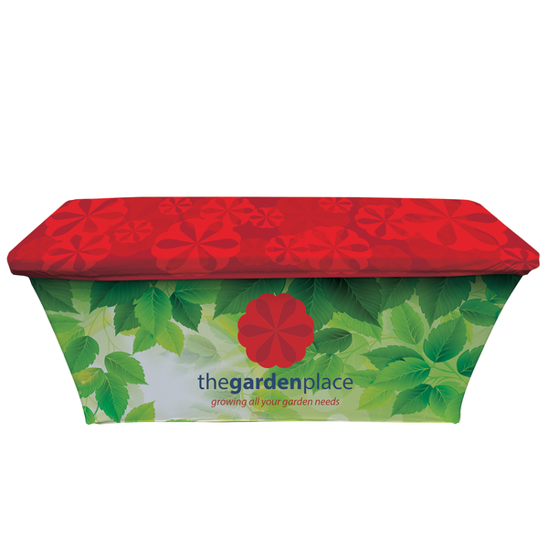UltraFit™ Table Topper Cover, 8' - Full Color Full Bleed