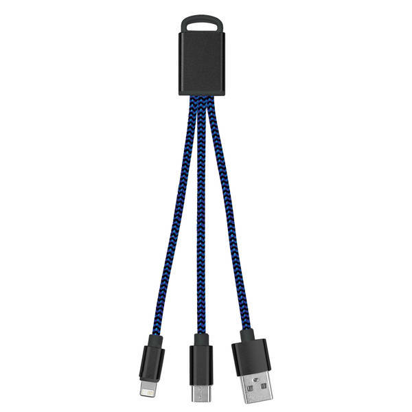 Braided 3-in-1 Charging Buddy