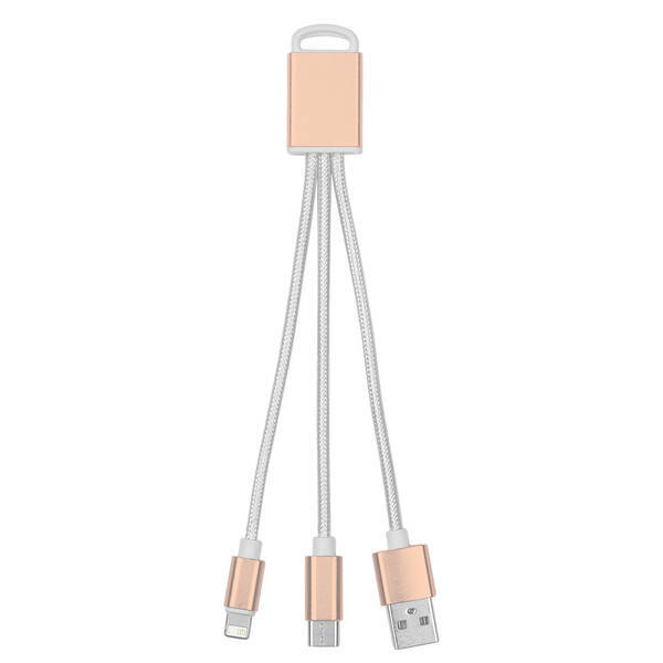 Braided 3-in-1 Charging Buddy