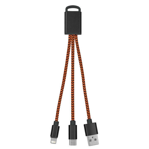 Braided 3-in-1 Charging Buddy