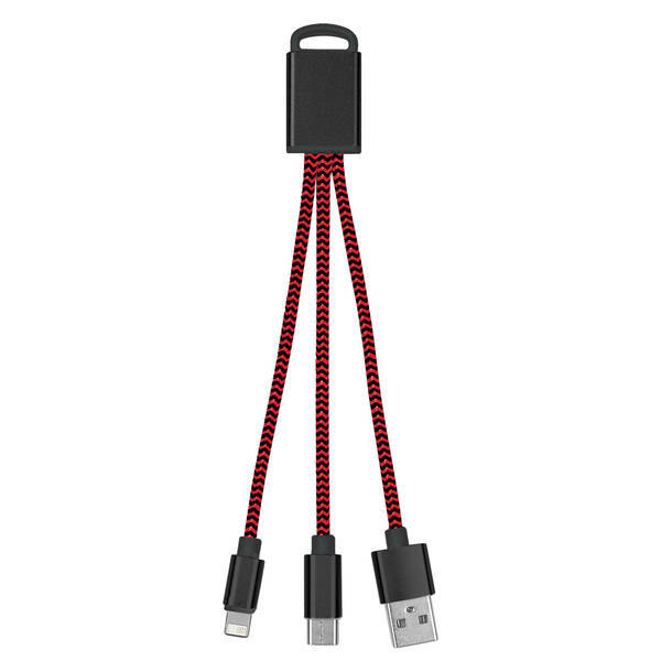 Braided 3-in-1 Charging Buddy