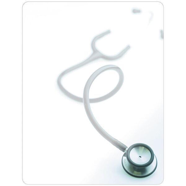 Stethoscope Memo Board w/ Magnet, 8-1/2" x 11"
