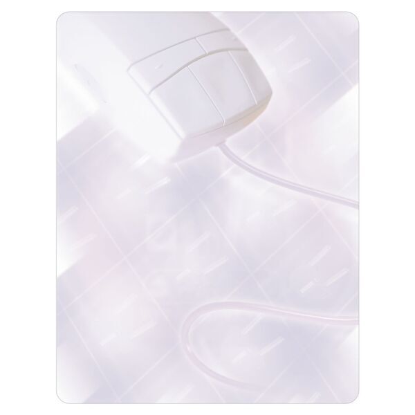 Computer Mouse Memo Board w/ Magnet, 8-1/2" x 11"