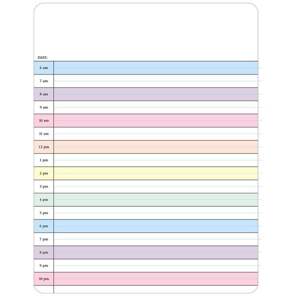 Day Planner Memo Board w/ Magnet, 8-1/2" x 11"
