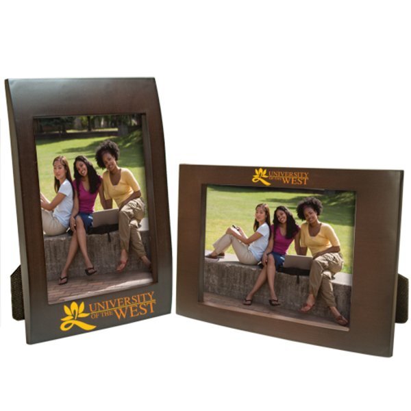 Faux Wood Photo Frame, 4" x 6"