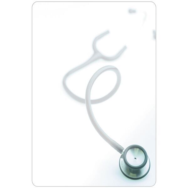 Stethoscope Memo Board w/ Magnet, 5-1/2" x 8-1/4"