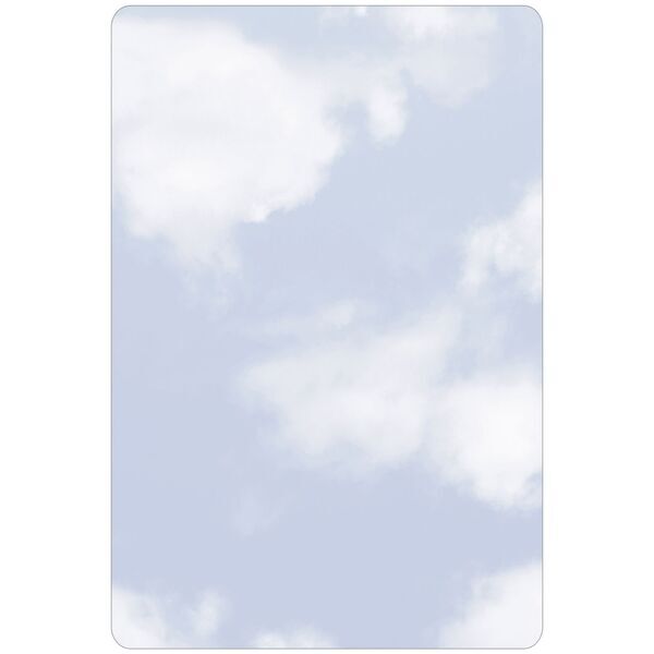 Clouds Memo Board w/ Magnet, 5-1/2" x 8-1/4"