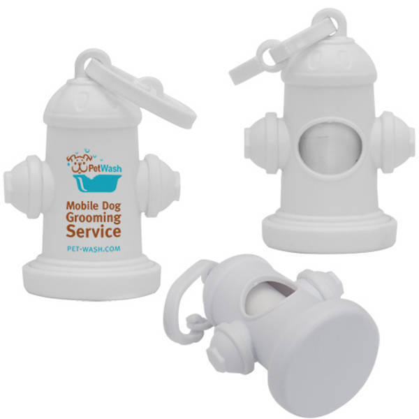 Fire Hydrant Shaped Pet Waste Bag Dispenser