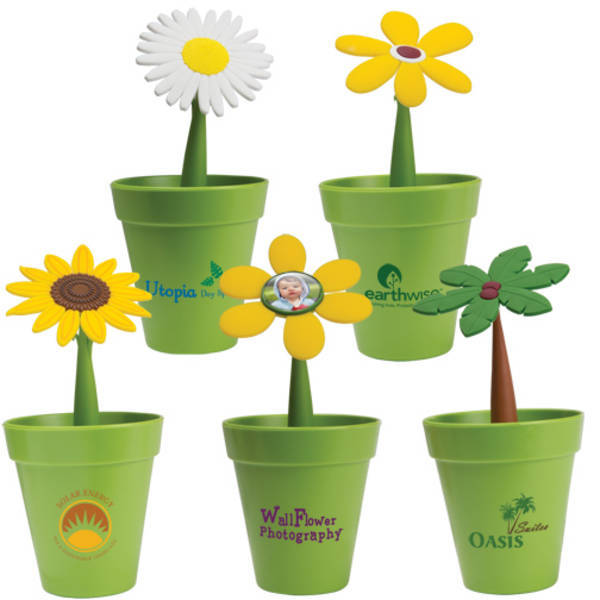 Flower Pot Desk Set