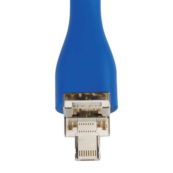 Mini USB Fan w/ Three-Way Connector