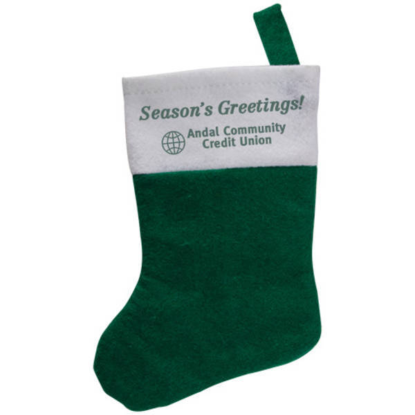 Mini Felt Christmas Stocking