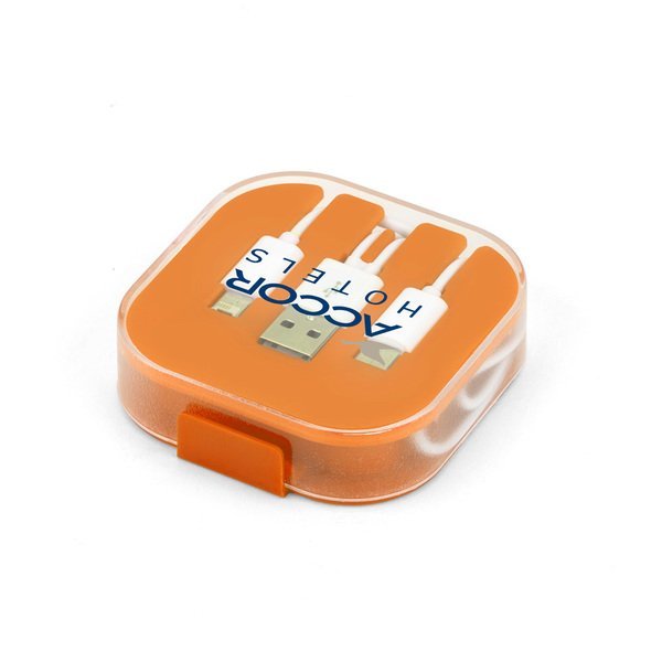 Charging Cable 3 Piece Set with Phone Holder