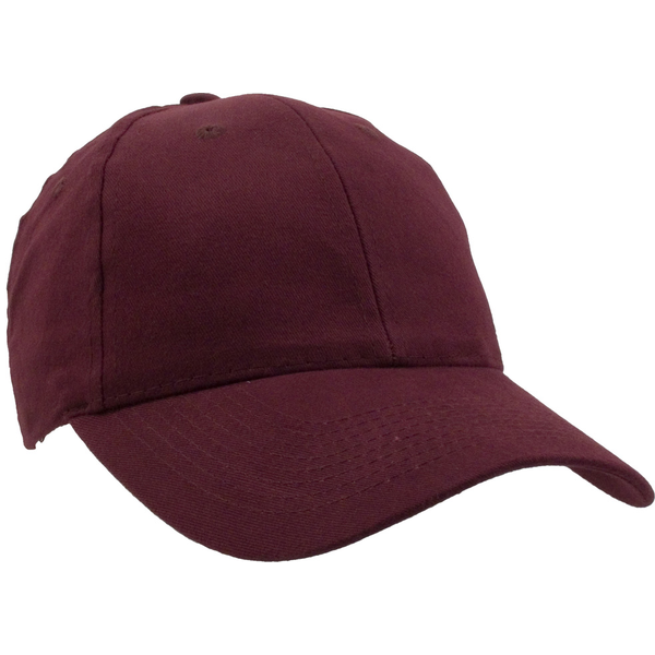 Heavyweight Washed Brushed Cotton Twill Constructed Basic Youth Cap