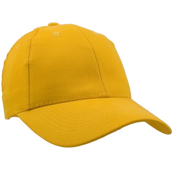 Heavyweight Washed Brushed Cotton Twill Constructed Basic Youth Cap