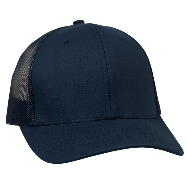 Vibrant Twill Constructed Trucker Cap with Mesh