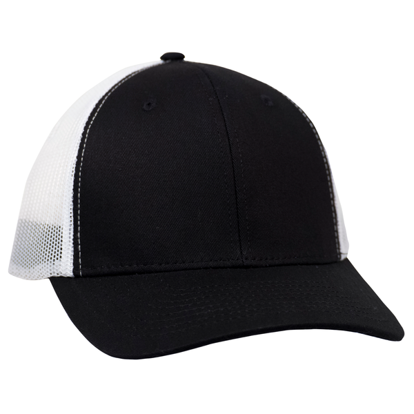 Vibrant Twill Constructed Trucker Cap with Mesh